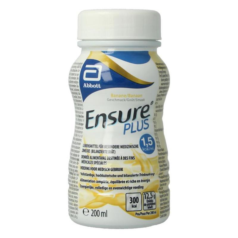 ENSURE PLUS BANAAN FLESJE 200ML