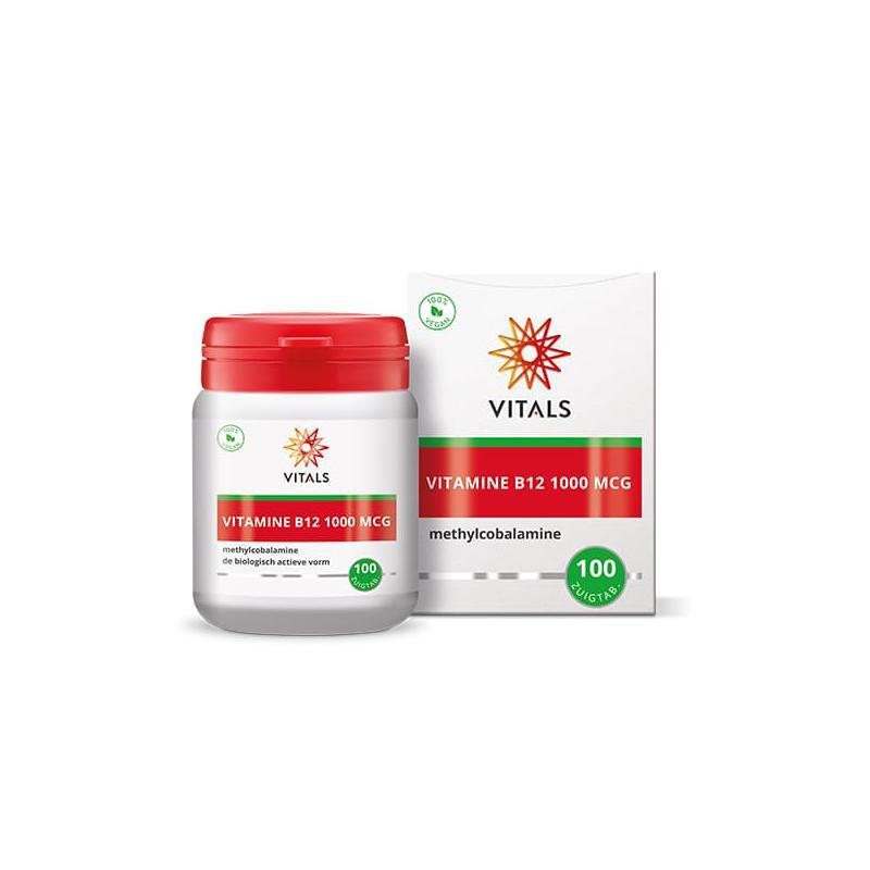 VITALS B12 METHYLCOBALAM 1000 100TB