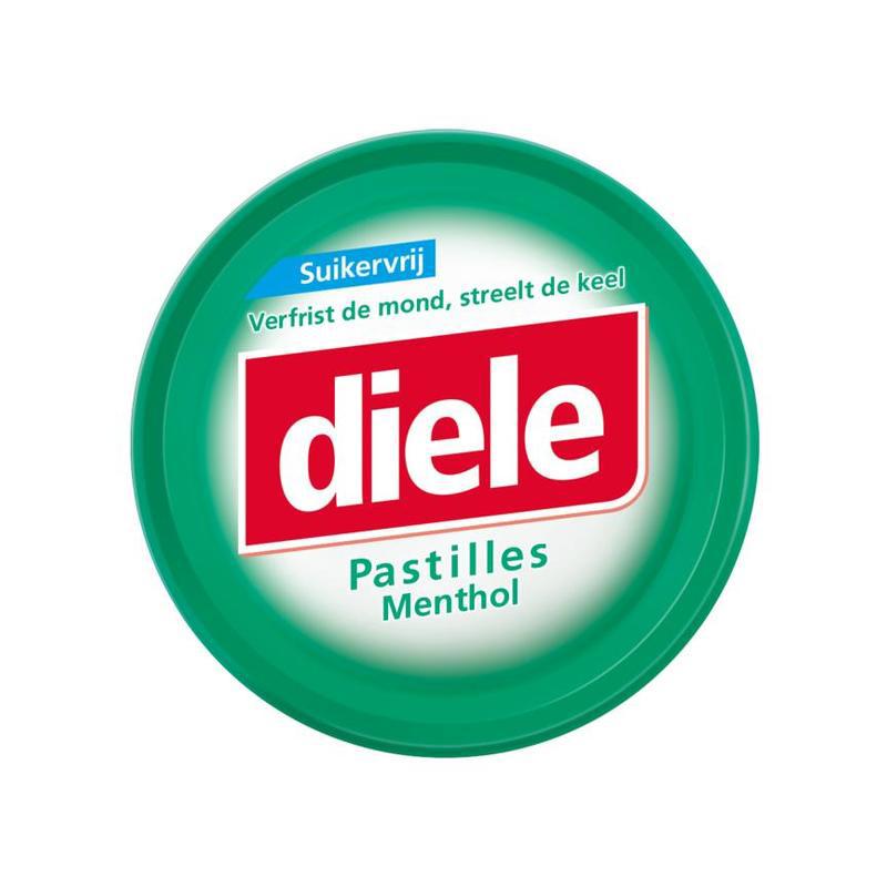 DIELE SUIKERVRY MENTHOL 50GR